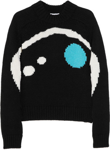 Jil Sander Intarsia cashmere sweater
