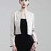 J. Mendel Cropped Leather Jacket