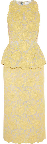 Stella McCartney Smith lace peplum dress