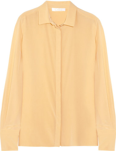 Chloé Silk crepe de chine blouse