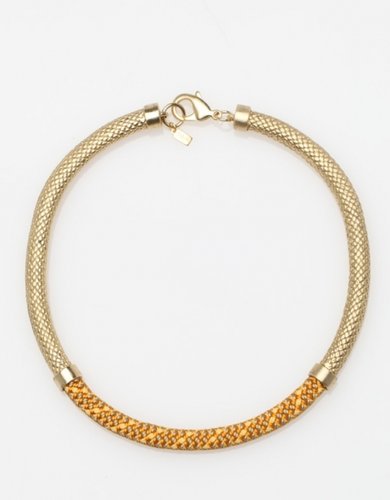 Delaney Choker In Brass