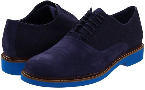Cole Haan - Air Harrison EVA Oxford (Navy Nubuck/Black) - Footwear