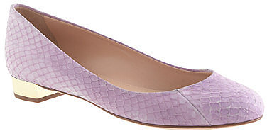 Collection Janey snakeskin flats