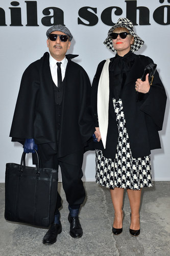 Antonio and Roberta Murr at the Mila Schön Fall 2013 show in Milan.
Antonio and Roberta Murr at the Mila Schön Fall 2013 show in Milan.
