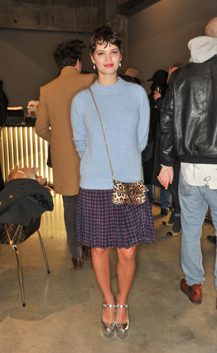 Pixie Geldof at the Fashion East Fall 2013 show in London.
Pixie Geldof at the Fashion East Fall 2013 show in London.