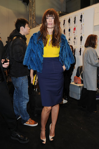 Caroline de Maigret at the Fendi Fall 2013 show in Milan.
Caroline de Maigret at the Fendi Fall 2013 show in Milan.