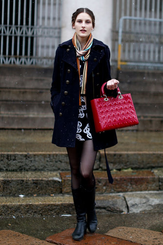 Milan Fashion Week Street Style Fall 2013 Milan Fashion Week Street Style Fall 2013