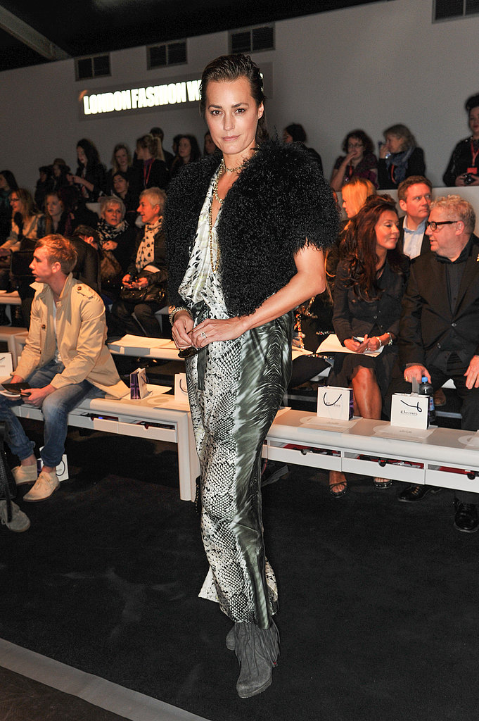 Yasmin Le Bon at the Maria Grachvogel Fall 2013 show in London.
Yasmin Le Bon at the Maria Grachvogel Fall 2013 show in London.