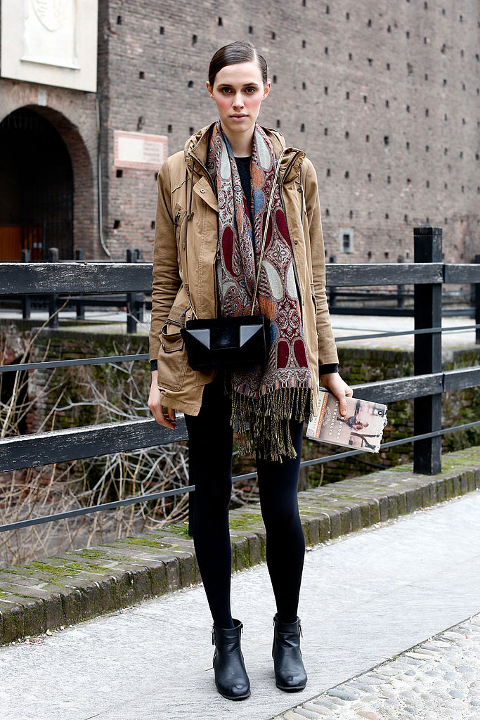 Milan Fashion Week Street Style Fall 2013 Milan Fashion Week Street Style Fall 2013