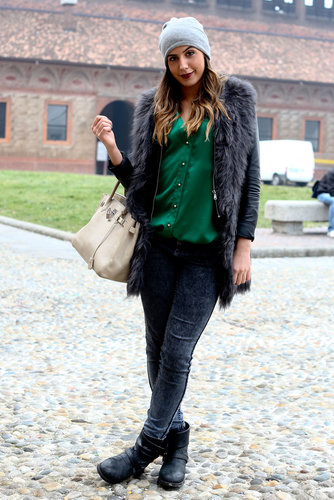 Milan Fashion Week Street Style Fall 2013 Milan Fashion Week Street Style Fall 2013