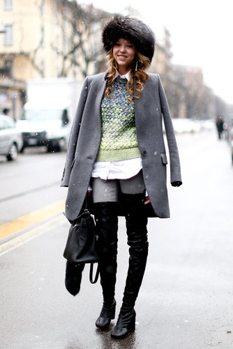 Milan Fashion Week Street Style Fall 2013 Milan Fashion Week Street Style Fall 2013
