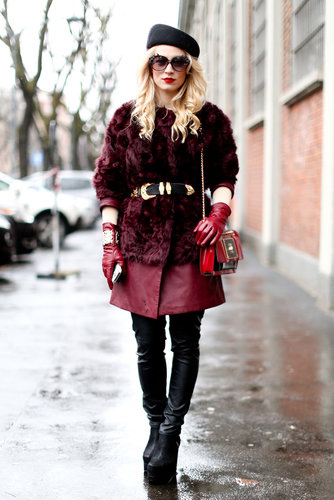 Milan Fashion Week Street Style Fall 2013 Milan Fashion Week Street Style Fall 2013