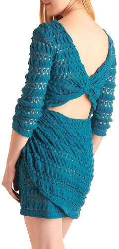 Teal the One Dress