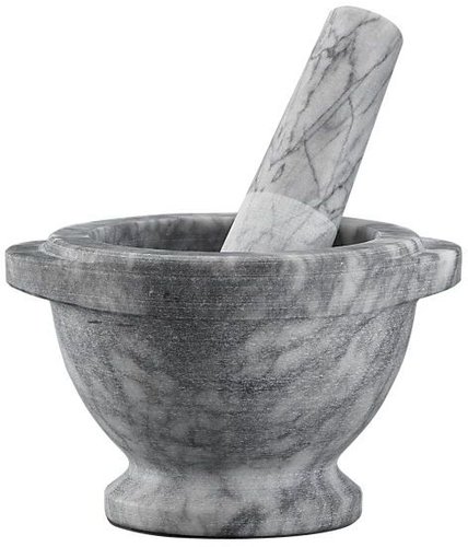 Marble Mortar and Pestle