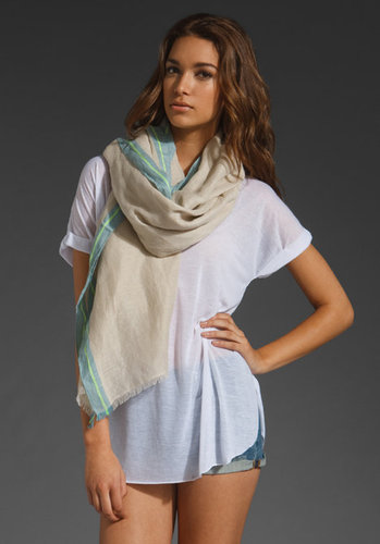 Juicy Couture Oblong Linen Scarf