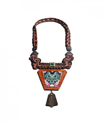 Proenza Schouler Iguana Cord Necklace