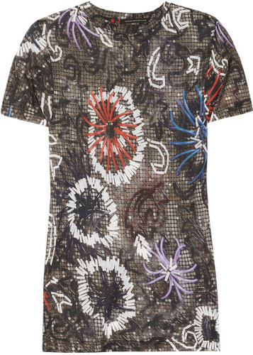 Christopher Kane Printed modal T-shirt
