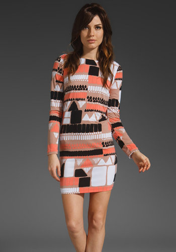Tibi Geo Shift Dress