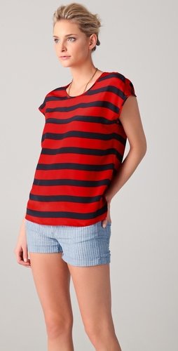 Madewell Stripe Pico Top