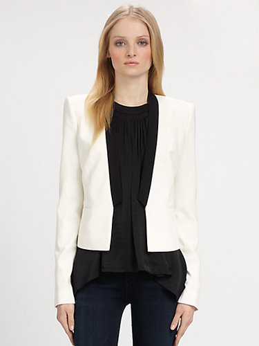 BCBGMAXAZRIA Contrast Blazer
