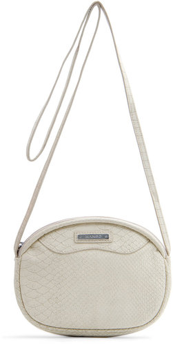 Round messenger handbag