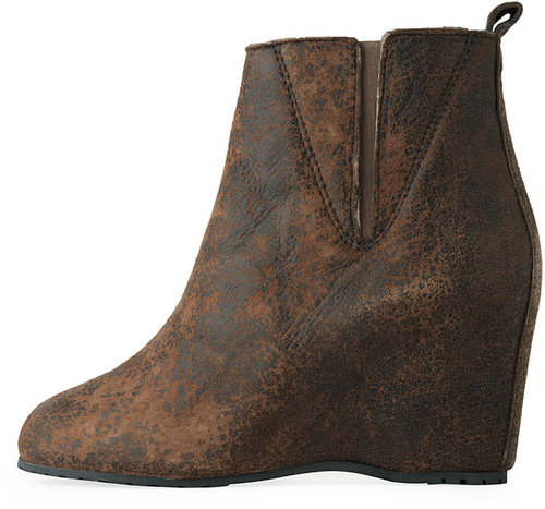 MM6 by Maison Martin Margiela / Crackle Ankle-Boot