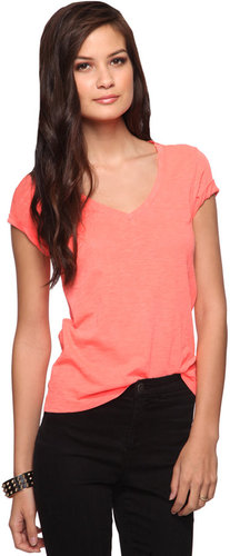 Forever 21 Slub Knit Tee
