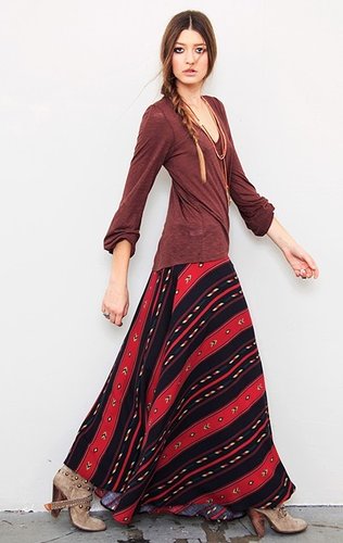 blu moon Navajo Wrap Skirt
