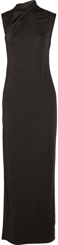 The Row Melfen crepe-jersey maxi dress