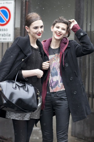 Milan Fashion Week Street Style Fall 2013 Milan Fashion Week Street Style Fall 2013
