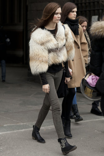 Milan Fashion Week Street Style Fall 2013 Milan Fashion Week Street Style Fall 2013