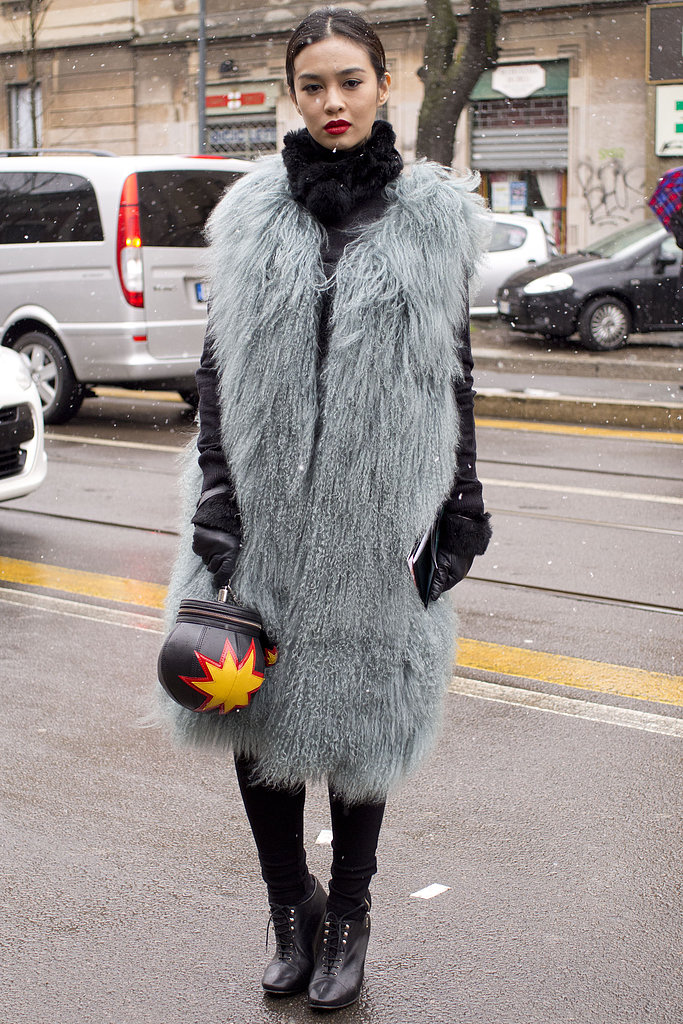 Milan Fashion Week Street Style Fall 2013 Milan Fashion Week Street Style Fall 2013
