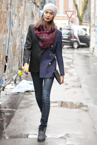 Milan Fashion Week Street Style Fall 2013 Milan Fashion Week Street Style Fall 2013