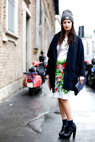Milan Fashion Week Street Style Fall 2013 Milan Fashion Week Street Style Fall 2013