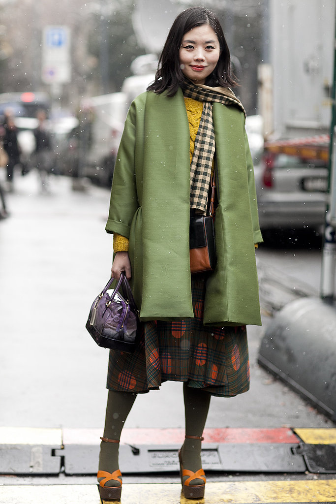 Milan Fashion Week Street Style Fall 2013 Milan Fashion Week Street Style Fall 2013