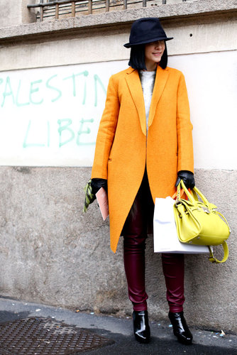 Milan Fashion Week Street Style Fall 2013 Milan Fashion Week Street Style Fall 2013