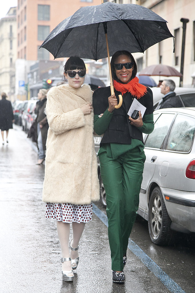 Milan Fashion Week Street Style Fall 2013 Milan Fashion Week Street Style Fall 2013
