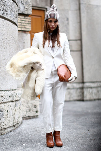 Milan Fashion Week Street Style Fall 2013 Milan Fashion Week Street Style Fall 2013