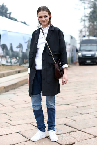 Milan Fashion Week Street Style Fall 2013 Milan Fashion Week Street Style Fall 2013