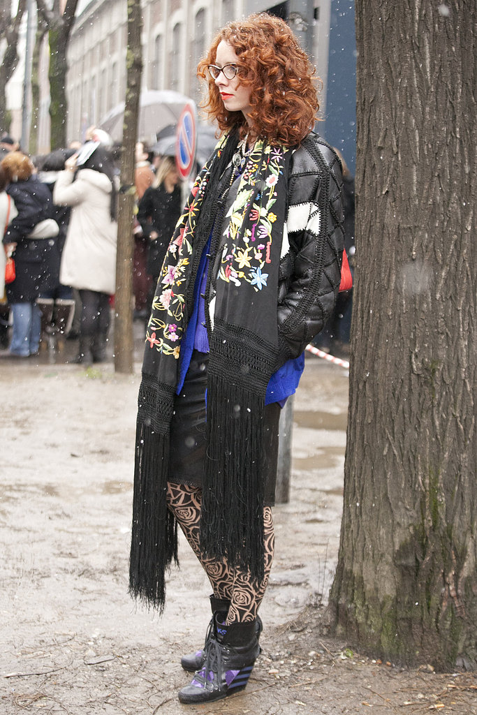 Milan Fashion Week Street Style Fall 2013 Milan Fashion Week Street Style Fall 2013