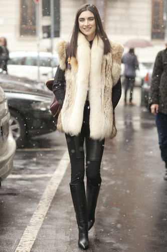 Milan Fashion Week Street Style Fall 2013 Milan Fashion Week Street Style Fall 2013