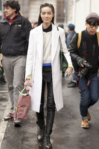 Milan Fashion Week Street Style Fall 2013 Milan Fashion Week Street Style Fall 2013