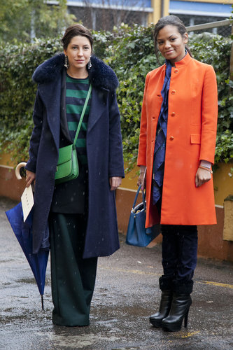 Milan Fashion Week Street Style Fall 2013 Milan Fashion Week Street Style Fall 2013