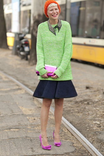 Milan Fashion Week Street Style Fall 2013 Milan Fashion Week Street Style Fall 2013
