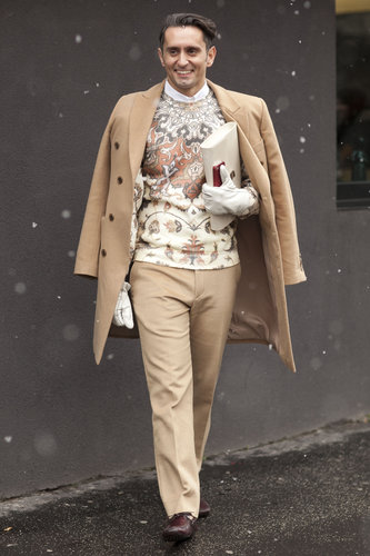 Milan Fashion Week Street Style Fall 2013 Milan Fashion Week Street Style Fall 2013