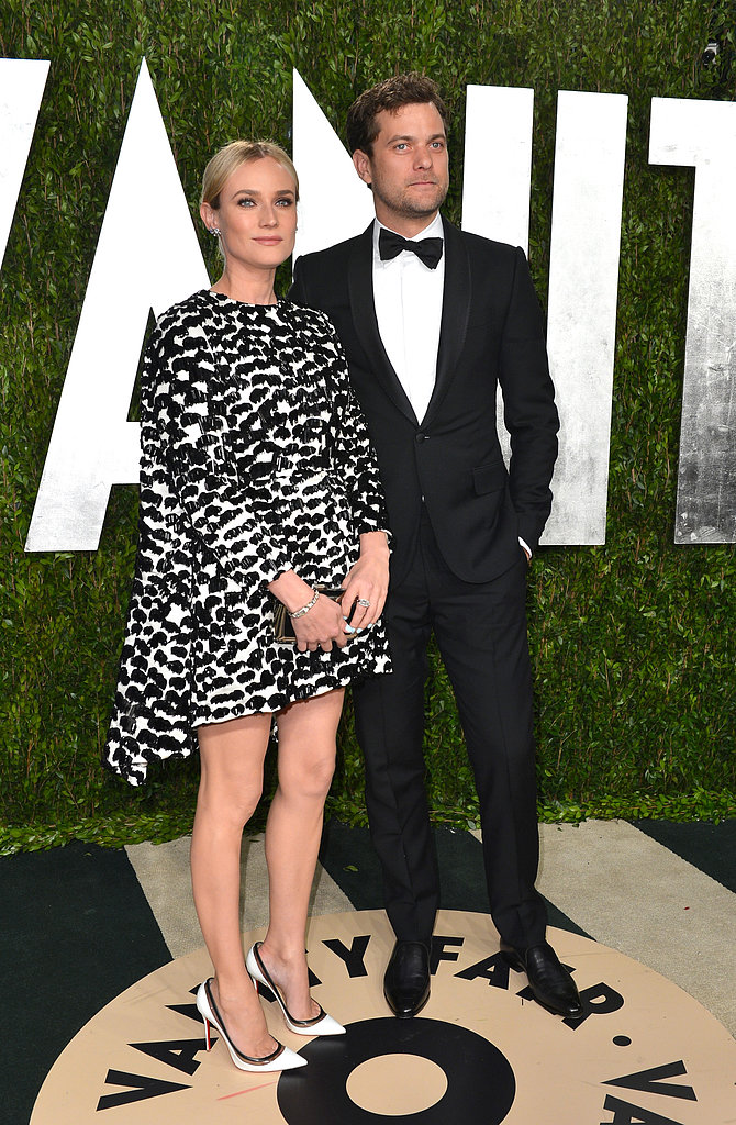 Diane Kruger and Joshua Jackson arrived at the Vanity Fair Oscar party.
Diane Kruger and Joshua Jackson arrived at the Vanity Fair Oscar party.