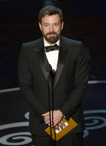 Ben Affleck on stage at the Oscars 2013.
Ben Affleck on stage at the Oscars 2013.