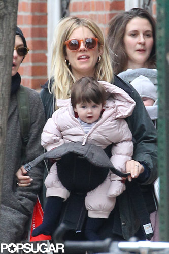 Sienna and Marlowe Bond With Robin Wright Over Their Guys' New Show Sienna and Marlowe Bond With Robin Wright Over Their Guys' New Show