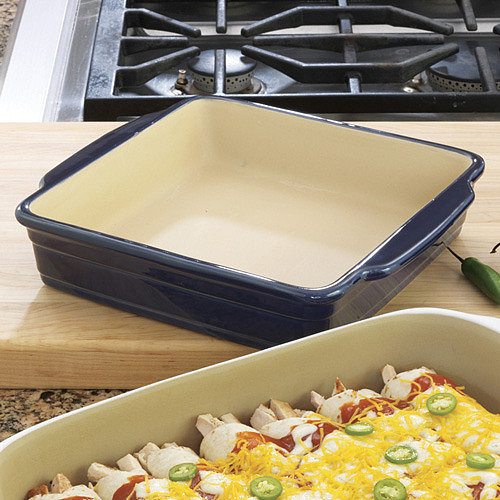 Haeger Natural Stone Baking Dish, Square