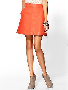 Marc by Marc Jacobs Jett Leather Skirt | Piperlime